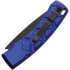 Piranha Auto X Button Lock - Blue Black Blade