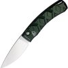PKCP14G.jpg Piranha Auto X Button Lock Green - 154CM Mirror Blade