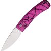 Piranha Auto X Button Lock Pink Camo - 154CM Mirror