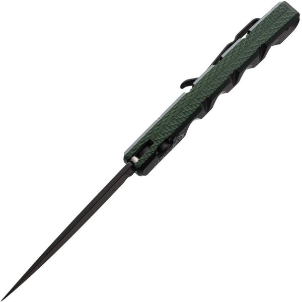 Piranha Auto Pocket Button Lock - Green 154CM