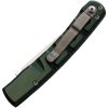 Piranha Auto Virus Button Lock - Green Mirror CPM S30V