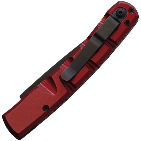 Piranha Auto Virus Button Lock - Red 154CM