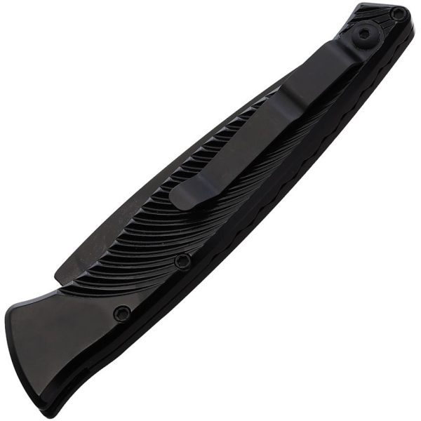 Piranha Auto DNA Button Lock - Black Serrated CPM S30V