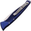 Piranha Auto DNA Button Lock - Blue Sculpted CPM S30V