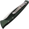 Piranha Auto DNA Button Lock - Green Aluminum CPM S30V