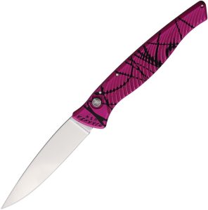 Piranha Auto DNA Tactical - Black and Pink Aluminum CPM S30V
