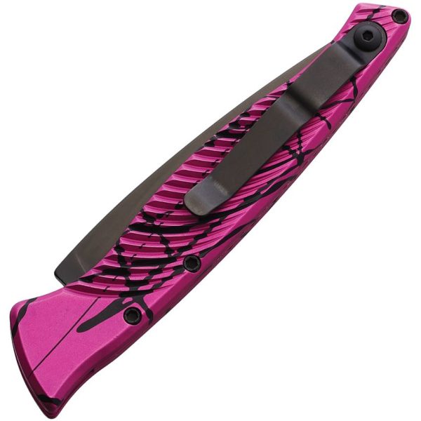Piranha Auto DNA Tactical - Black and Pink DLC CPM S30V