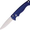 Piranha Auto Pocket Blue Mirror Finish Blade
