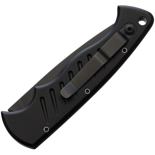 Piranha Auto Pocket Black Blade Button Lock