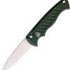 Piranha Auto Pocket Green Satin Blade