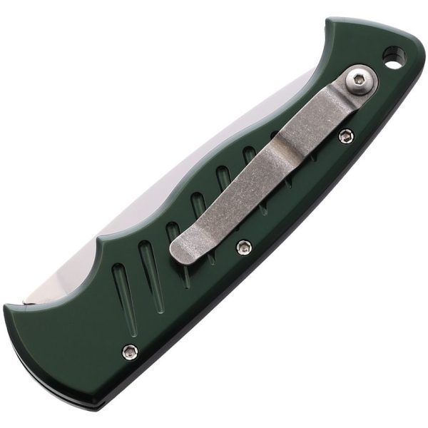 Piranha Auto Pocket Green Satin Blade
