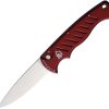 Piranha Auto Pocket Red Satin Blade