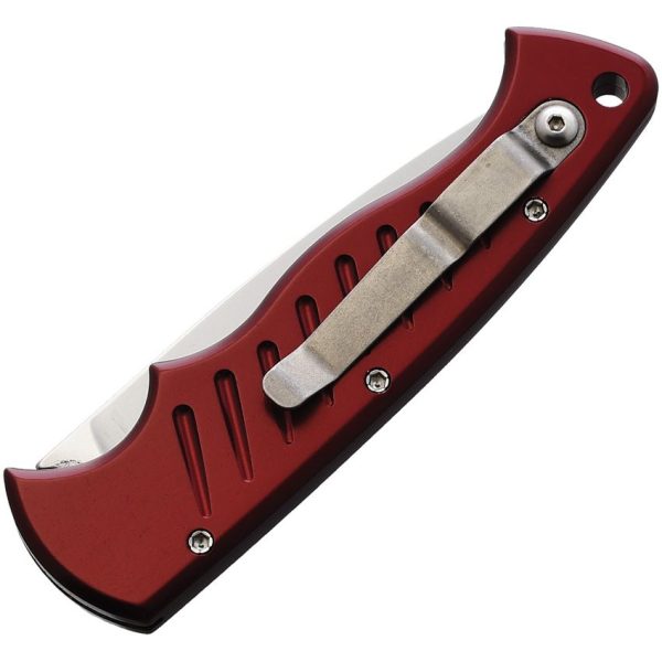 Piranha Auto Pocket Red Satin Blade
