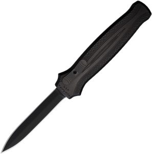 PKCP20BKT.jpg Piranha Rated-X OTF Black Cerakote Dagger