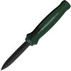Piranha Rated-X OTF Green Cerakote Dagger