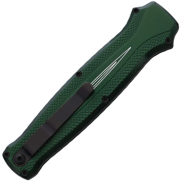 Piranha Rated-X OTF Green Cerakote Dagger