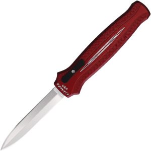 PKCP20R.jpg Piranha Knives Auto Rated-X OTF Red Double Edge