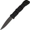 Piranha Knives Auto 21 Button Lock Black DLC