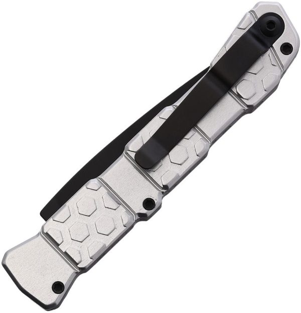Piranha Auto 21 Button Lock Silver Aluminum CPM S30V