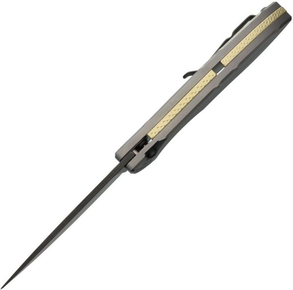 Piranha Auto Fusion Button Lock Titanium Gray MagnaCut DLC