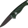 Piranha Auto Fingerling Button Lock Green Tactical