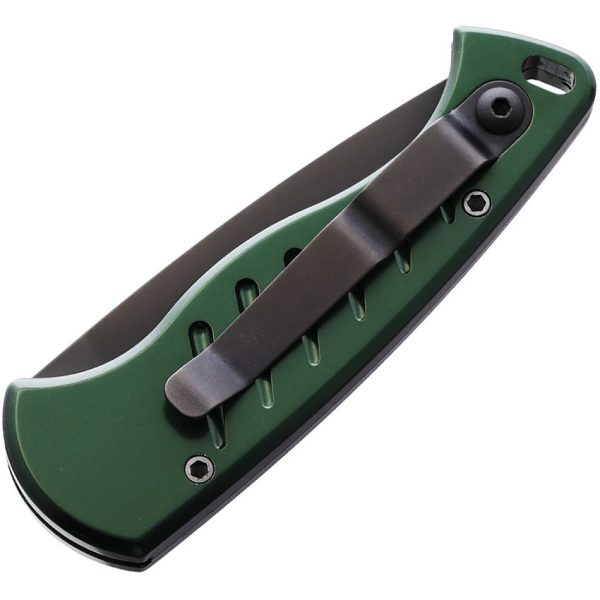 Piranha Auto Fingerling Button Lock Green Tactical