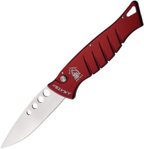 Piranha Auto Amazon Button Lock Red Aluminum 154CM