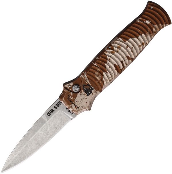 Piranha Auto Bodyguard Camo CPM S30V Aluminum Knife