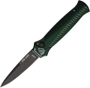 PKCP7GT.jpg Piranha Auto Miniguard Button Lock - Green Spear CPM S30V