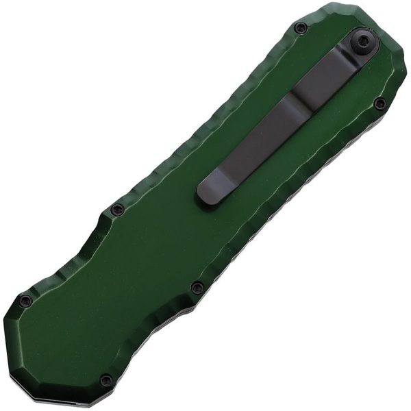 Piranha Auto Excalibur Tactical OTF - Green Aluminum