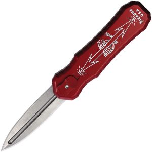 Piranha Auto Excalibur Tactical OTF - Red Aluminum