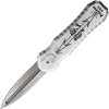Piranha Auto Excalibur Tactical OTF - Silver Aluminum
