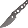 Petrified Fish Bison L Fixed Blade N690 Stonewash Gray