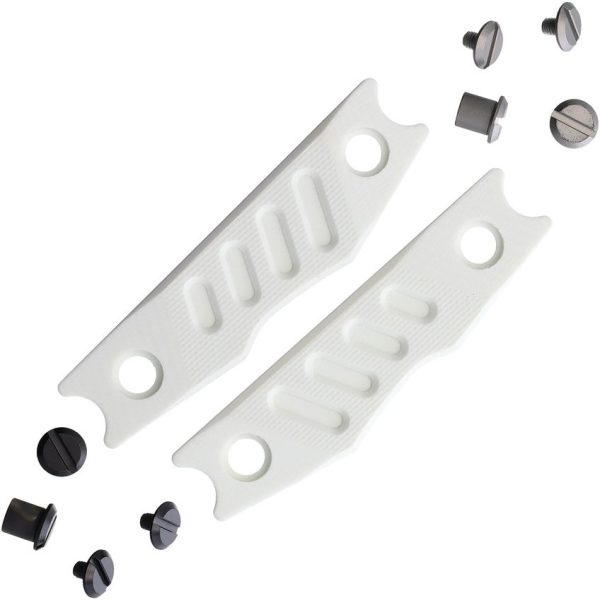 Petrified Fish Bison L White G10 Replacement Scales