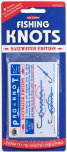 Pro-Knot Saltwater Fishing Knot Cards - 12 Knots