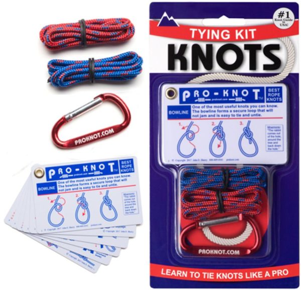 Pro-Knot Knot Tying Kit - 20 Essential Rope Knots