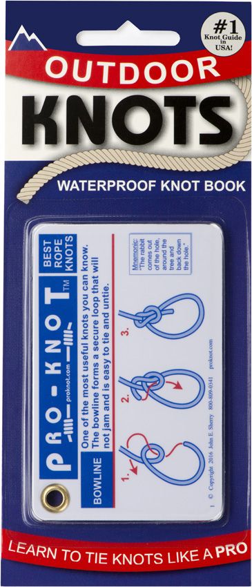 Pro-Knot Outdoor Knot Cards - Waterproof Reference