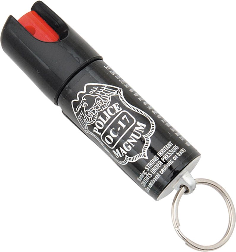 Police Magnum Keychain Pepper Spray with UV Dye ORMD