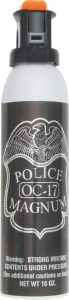 Police Magnum Law Enforcement Unit Pepper Spray - 9 oz