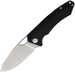 PMP Spartan Linerlock G10 - Black Stonewash N690
