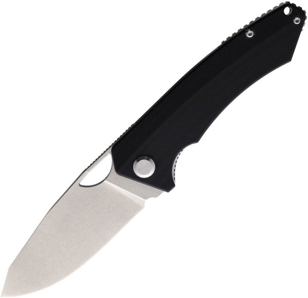 PMP Spartan Linerlock G10 - Black Stonewash N690