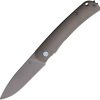 PMP Knives User II Framelock S90V Gray Titanium Folding Knife