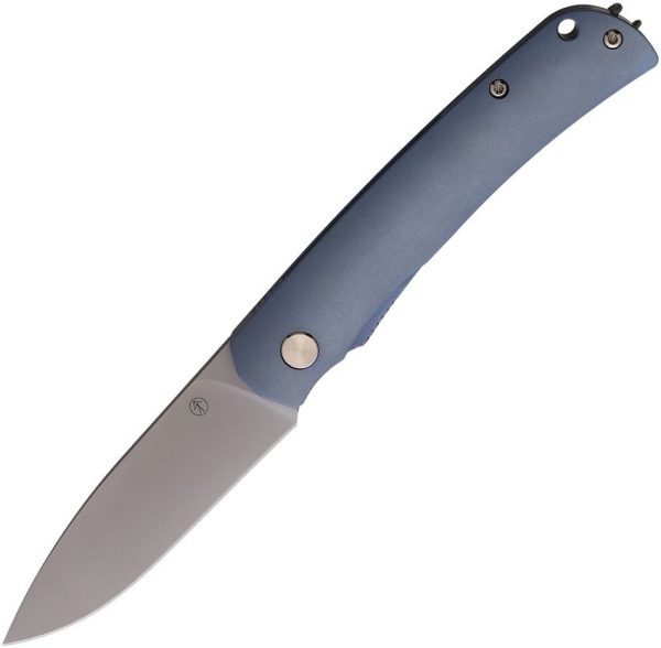 PMP Knives User II Framelock Blue S90V Folding Knife