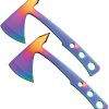 Perfect Point Throwing Axe Set Spectrum TiNi Stainless 2-Pack