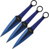 Perfect Point Throwing Knife Set Blue - 9 inches