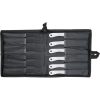 Perfect Point Throwing Knife Set 12pc Stainless Steel Black Stonewash