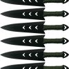 Perfect Point PPRC0406 Throwing Knife Set - 6-Piece Green