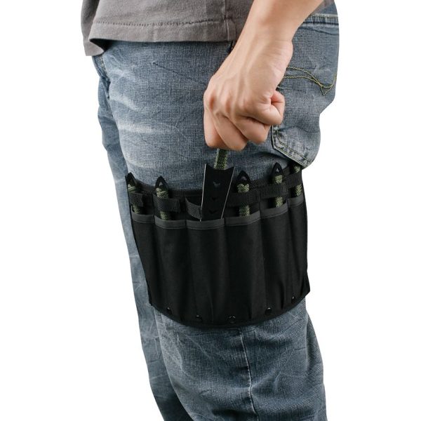 Perfect Point PPRC0406 Throwing Knife Set - 6-Piece Green