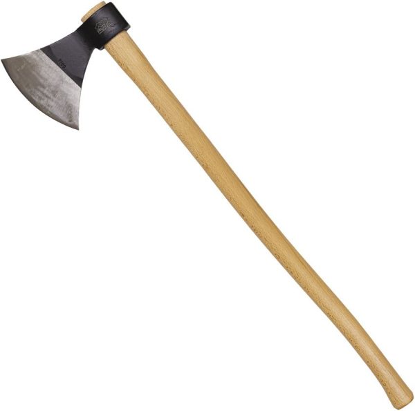 Prandi Trentin Style Axe 35" 1045 Carbon Steel Beech Handle