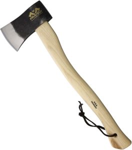 PRA43092T.jpg Prandi Yankee Hatchet 20" Carbon Steel Axe American Hickory